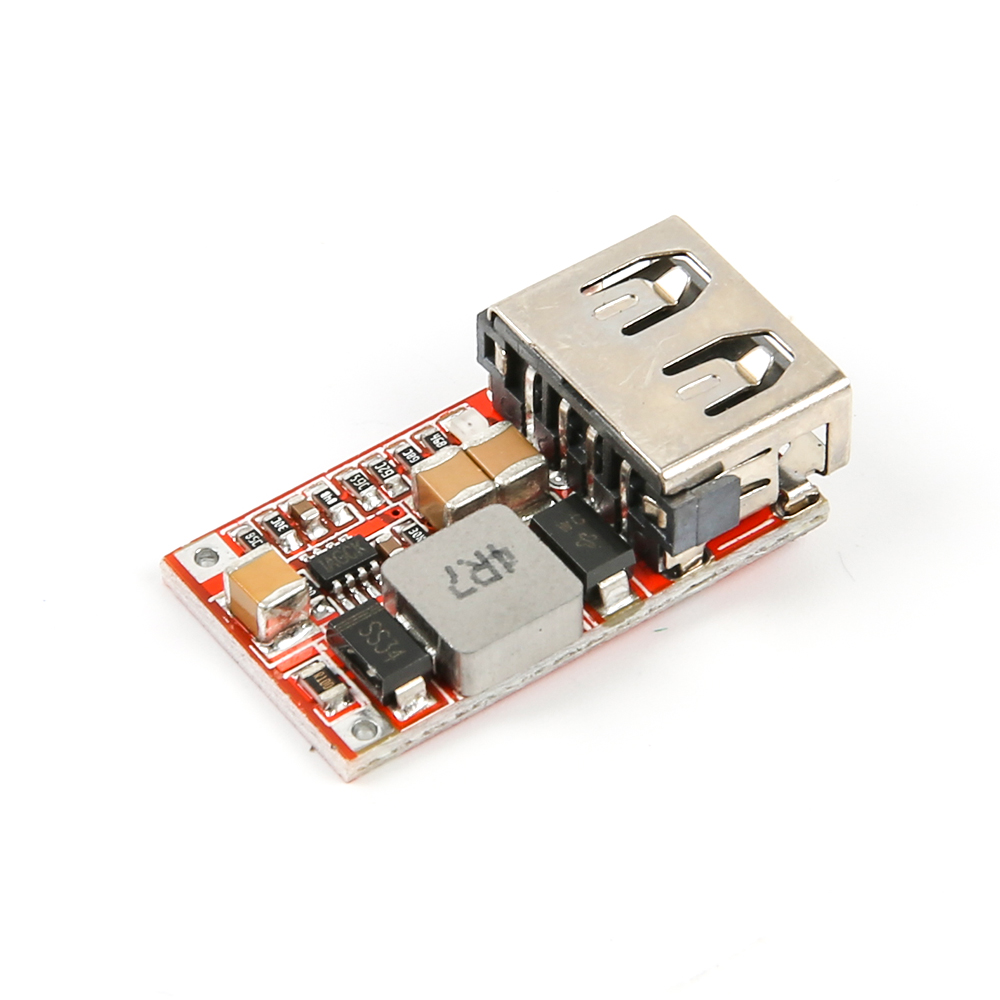 Понижающий преобразователь напряжения QS-1205CBUL, DC-DC 24-5в 3А